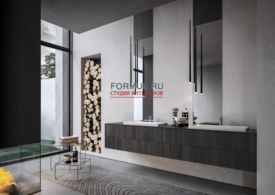 Комплект мебели для ванной Idea Group Sense